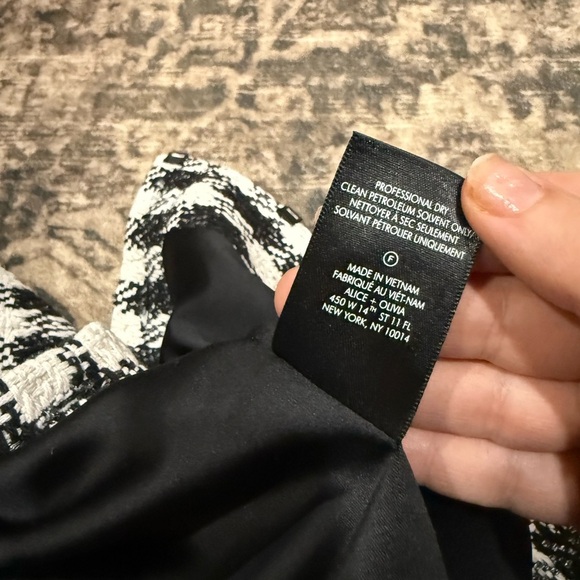 Stylish Black and White Checkered shirt topper - Picture 7 of 8